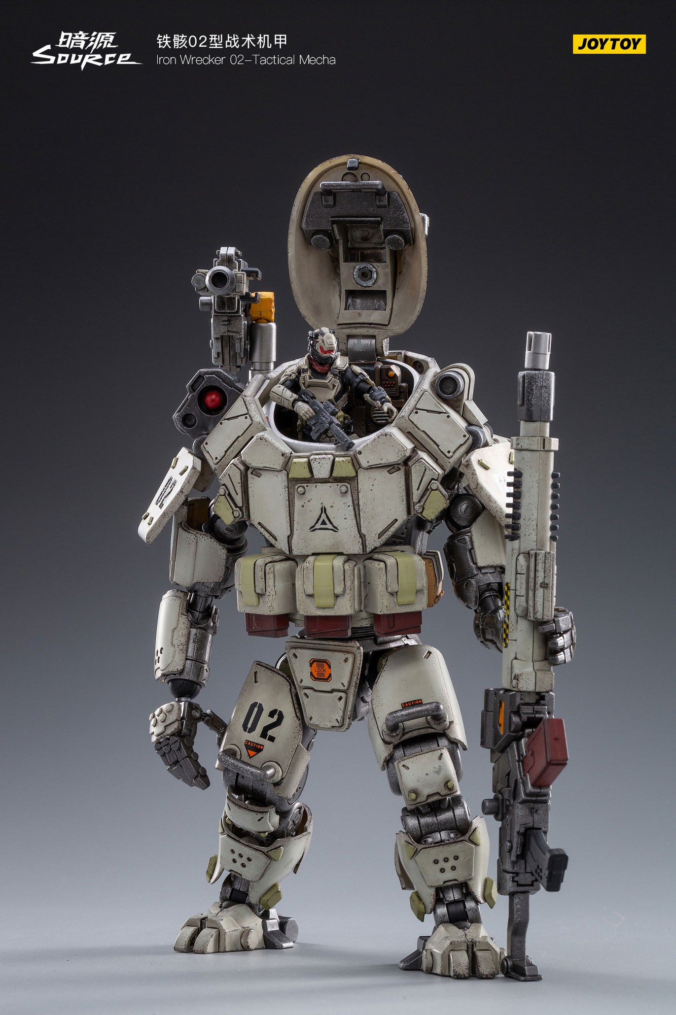 JOYTOY Action Figure 1/18 Iron Wrecker 02-Tactical Mecha Model Birthday Gifts