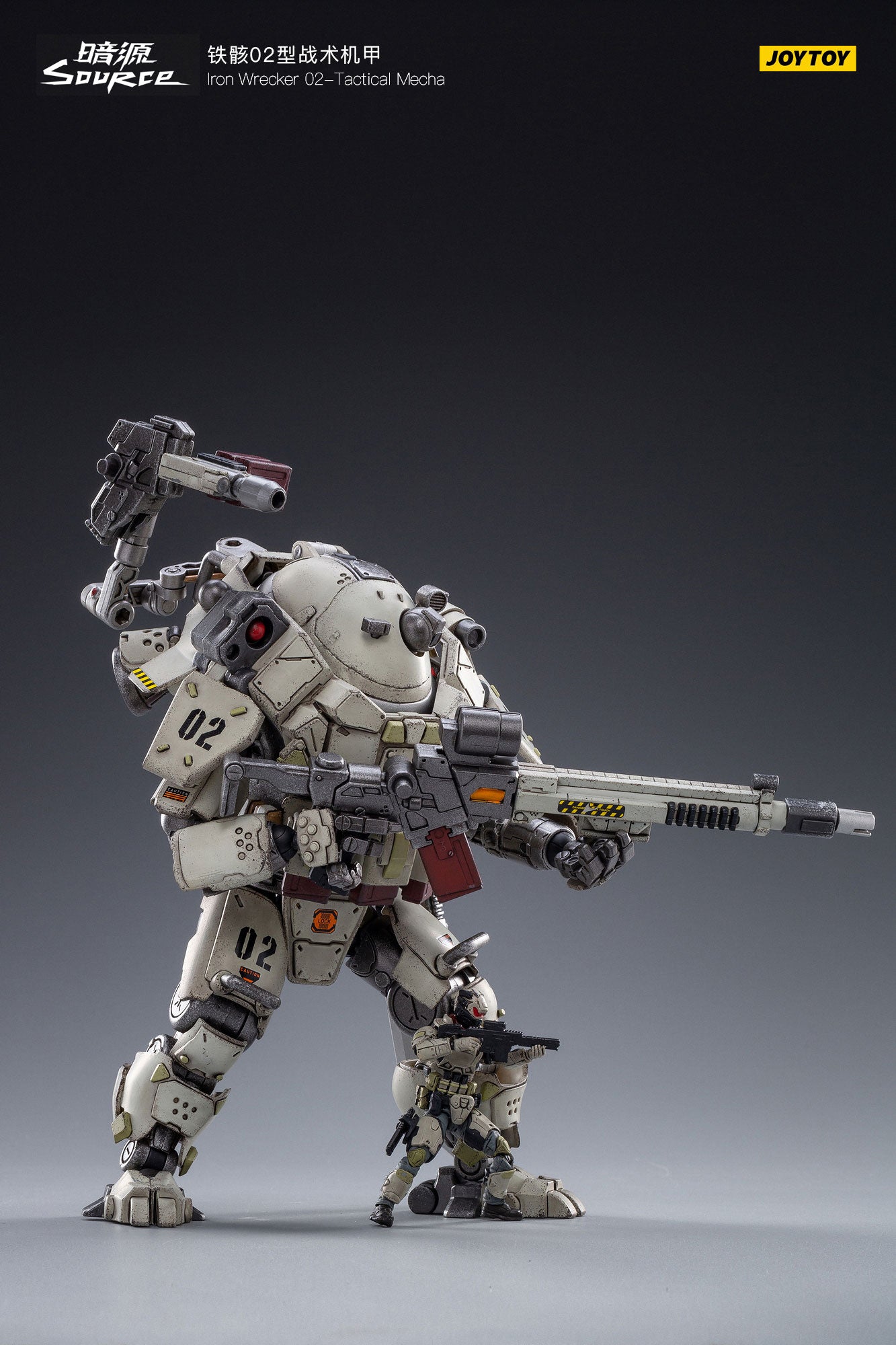 JOYTOY Action Figure 1/18 Iron Wrecker 02-Tactical Mecha Model Birthday Gifts