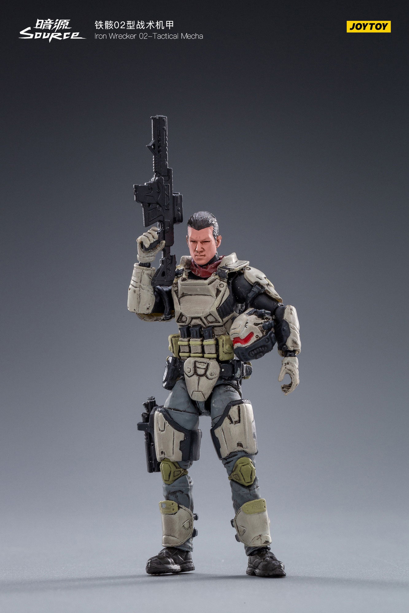 JOYTOY Action Figure 1/18 Iron Wrecker 02-Tactical Mecha Model Birthday Gifts