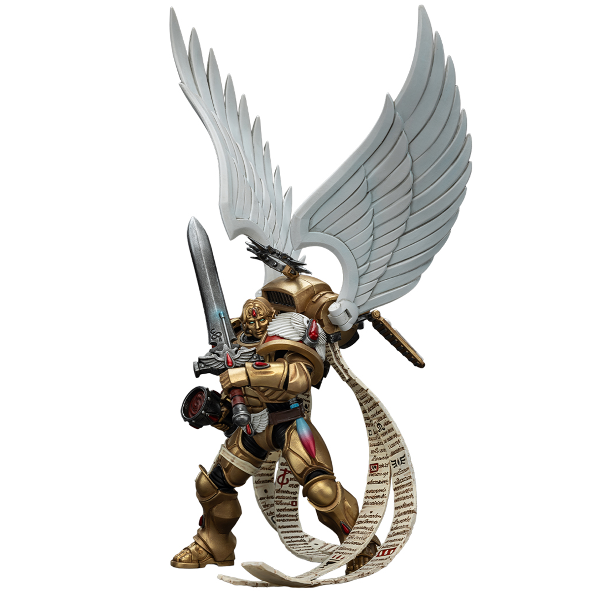 JOYTOY Warhammer 40,000 1/18 Action Figure Blood Angels The Sanguinor with Encarmine Broadsword Collection Model Birthday Gift 15Age+ Pre-Order