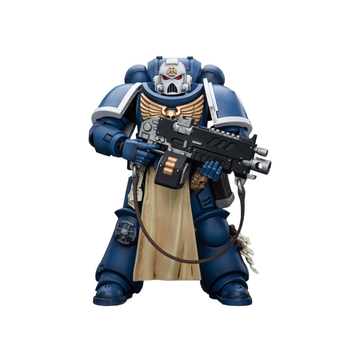 JOYTOY Warhammer 40,000 1/18 Action Figure Ultramarines Sternguard Veteran with Auto Bolt Rifle Collection Model Birthday Gifts