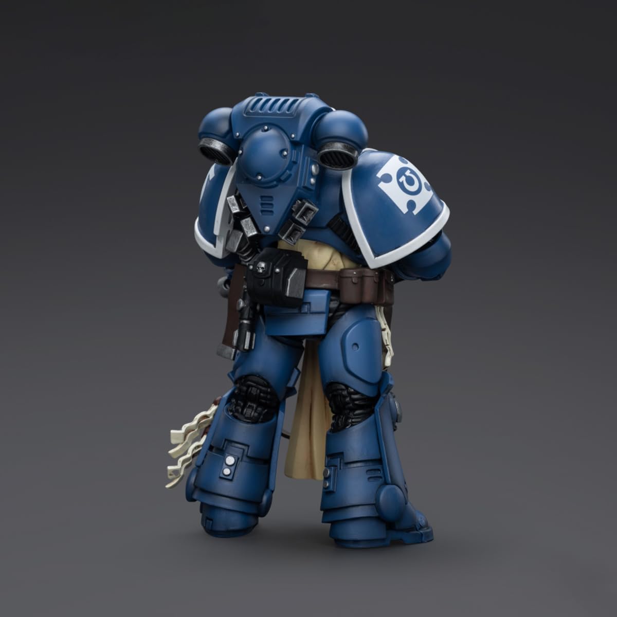 JOYTOY Warhammer 40,000 1/18 Action Figure Ultramarines Sternguard Veteran with Auto Bolt Rifle Collection Model Birthday Gifts