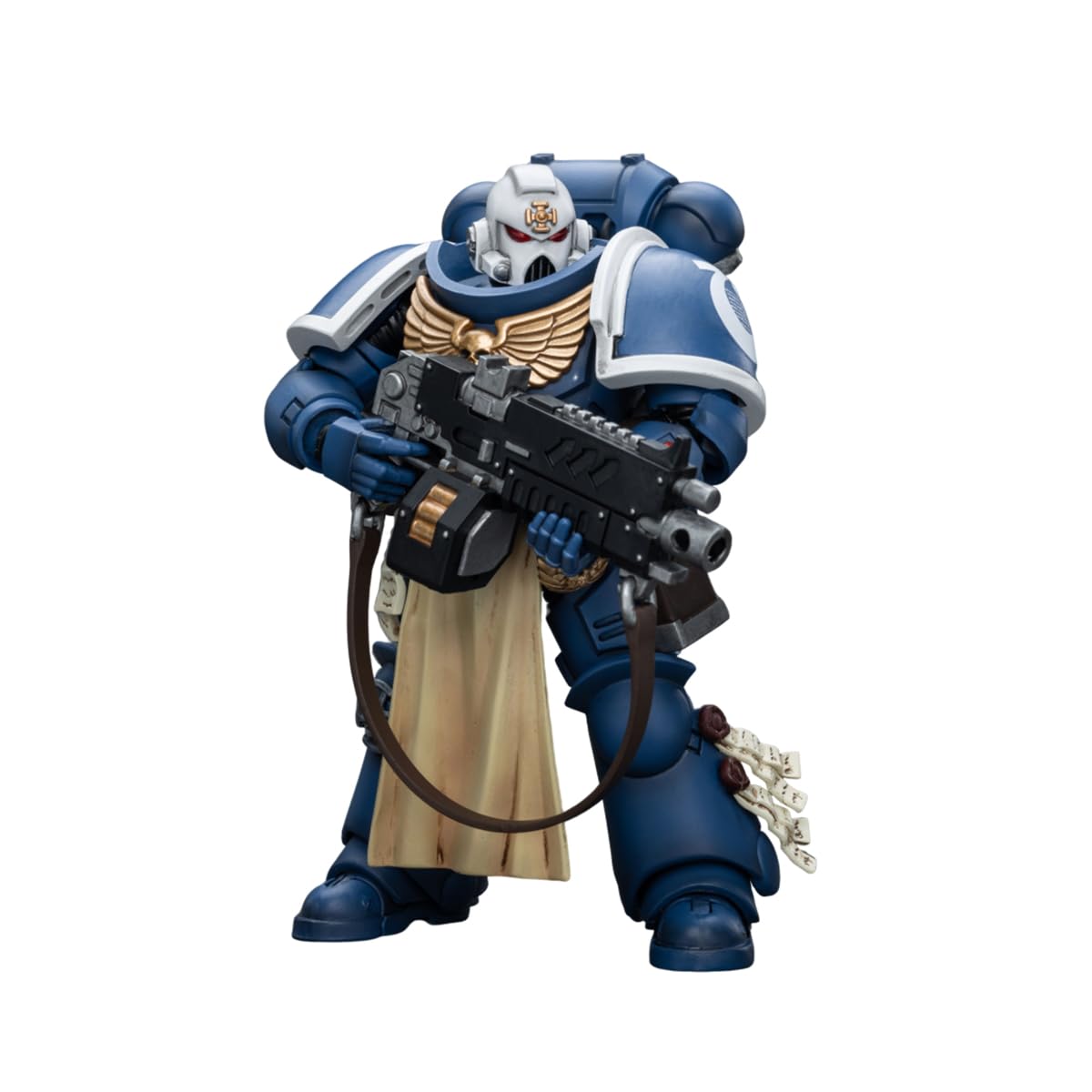 JOYTOY Warhammer 40,000 1/18 Action Figure Ultramarines Sternguard Veteran with Auto Bolt Rifle Collection Model Birthday Gifts
