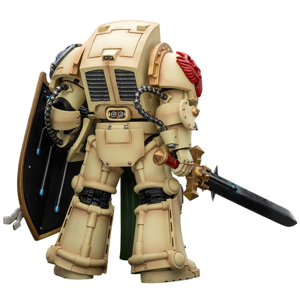 JOYTOY Warhammer 40,000 1/18 Action Figure Dark Angels Deathwing Knight 3 with Power Sword and Storm Shield Collection Models Birthday Gifts 15Age+ Pre-Order