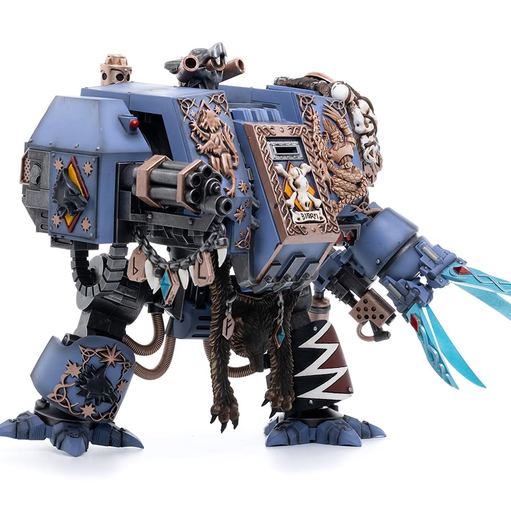 JOYTOY Warhammer 40K 1/18 Action Figure Space Wolves Bjorn The Fell Handed Collection Model Birthday Gifts JT2924