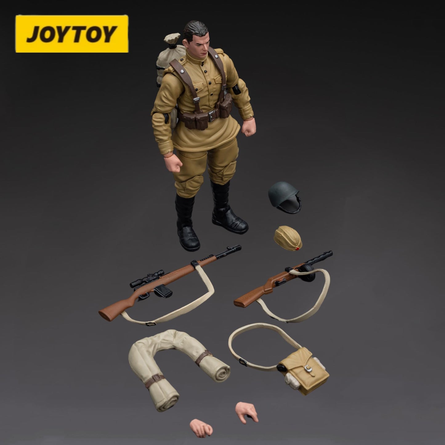 JOYTOY Hardcore Coldplay 1/18 Action Figures WWII Soviet Infantry Collection Model Birthday Gifts