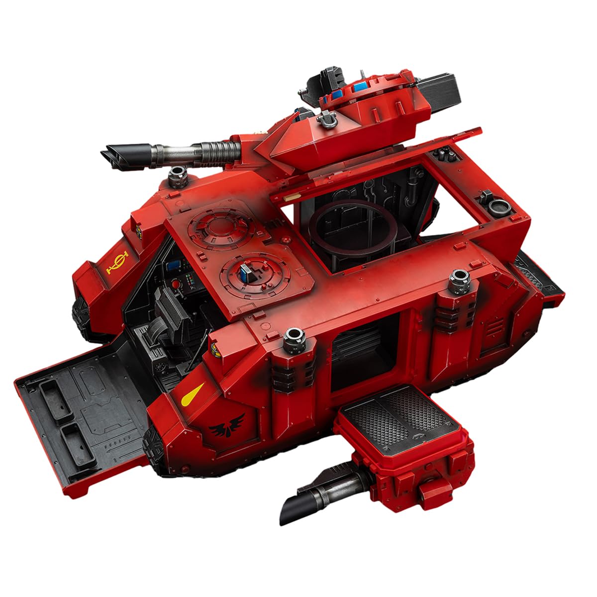 JOYTOY 1/18 Warhammer 40,000 Action Figure Blood Angels Predator Annihilator with Twin Lascannons Collection Model Pre-Order