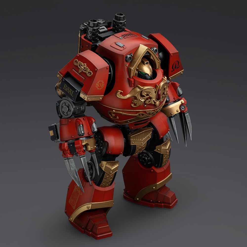 JOYTOY Warhammer 40,000 1/18 Action Figure Blood Angels Contemptor-Incaendius Dreadnought Collection Model Birthday Gifts