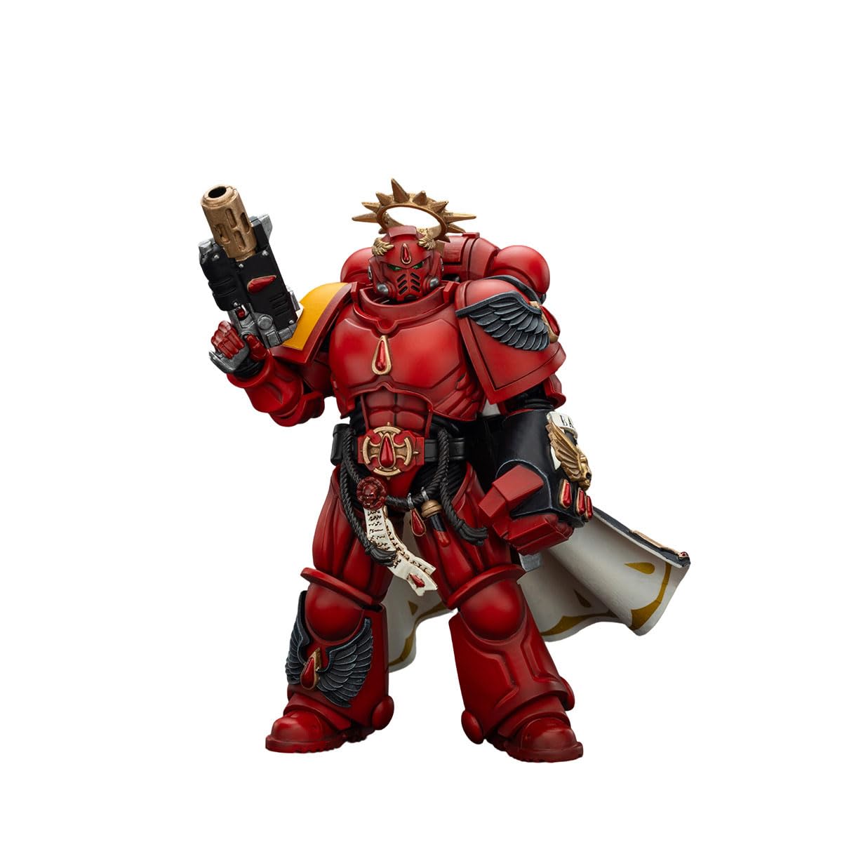 JOYTOY 1/18 Warhammer 40,000 Action Figure Blood Angels Captain with Inferno Pistol & Power Fist Collection Model Pre-Order