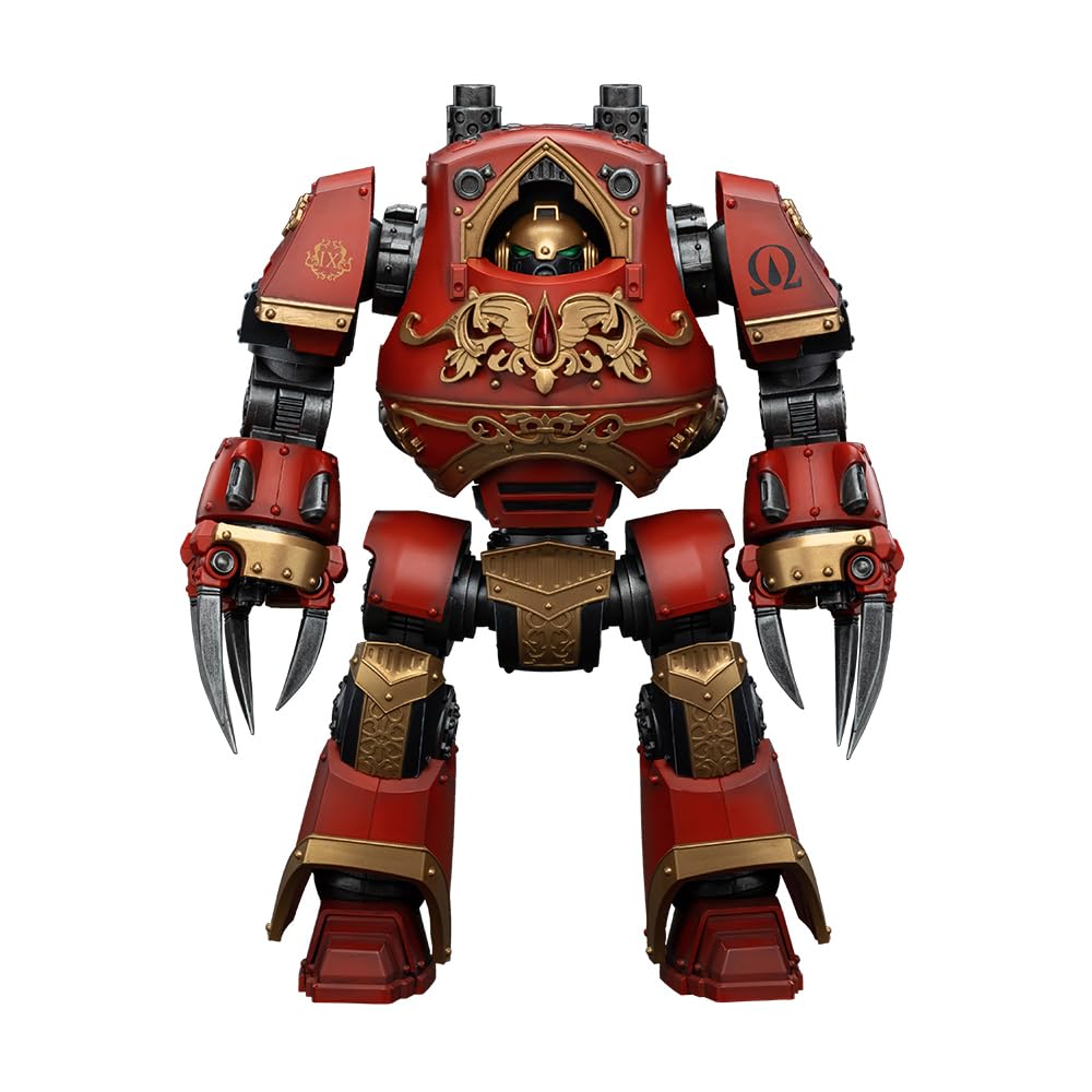 JOYTOY Warhammer 40,000 1/18 Action Figure Blood Angels Contemptor-Incaendius Dreadnought Collection Model Birthday Gifts
