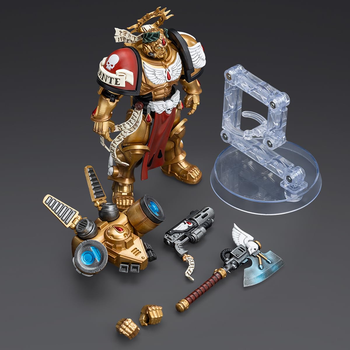 JOYTOY Warhammer 40,000 1/18 Action Figure Blood Angels Commander Dante Collection Model Birthday Gifts Pre-Order
