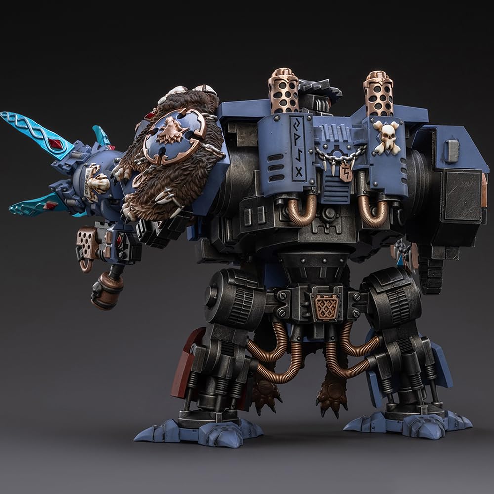 JOYTOY Warhammer 40K 1/18 Action Figure Space Wolves Bjorn The Fell Handed Collection Model Birthday Gifts JT2924