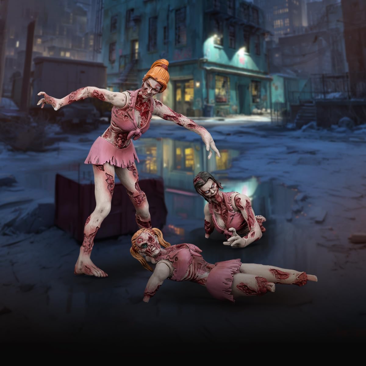 JOYTOY Dark Source 1/18 Action Figure Dark Source Zombie Figure Cheerleaders Collection Model Birthday Gifts Pre-Order JT01574