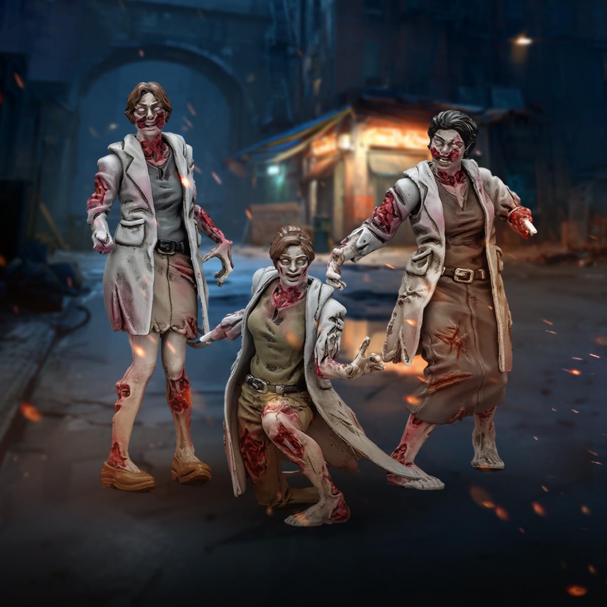 JOYTOY Dark Source 1/18 Action Figure Dark Source Zombie Figure Medics Collection Model Birthday Gifts Pre-Order JT01628