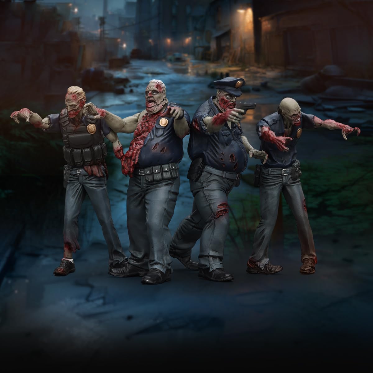 JOYTOY Dark Source 1/18 Action Figure Dark Source Zombie Fiqure Police (Male) Collection Model Birthday Gifts Pre-Order JT01635