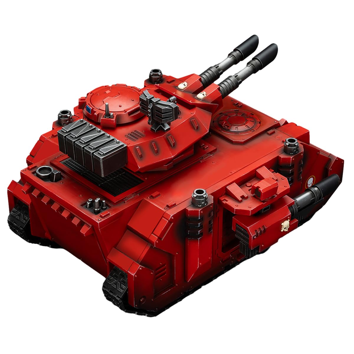 JOYTOY 1/18 Warhammer 40,000 Action Figure Blood Angels Predator Annihilator with Twin Lascannons Collection Model Pre-Order