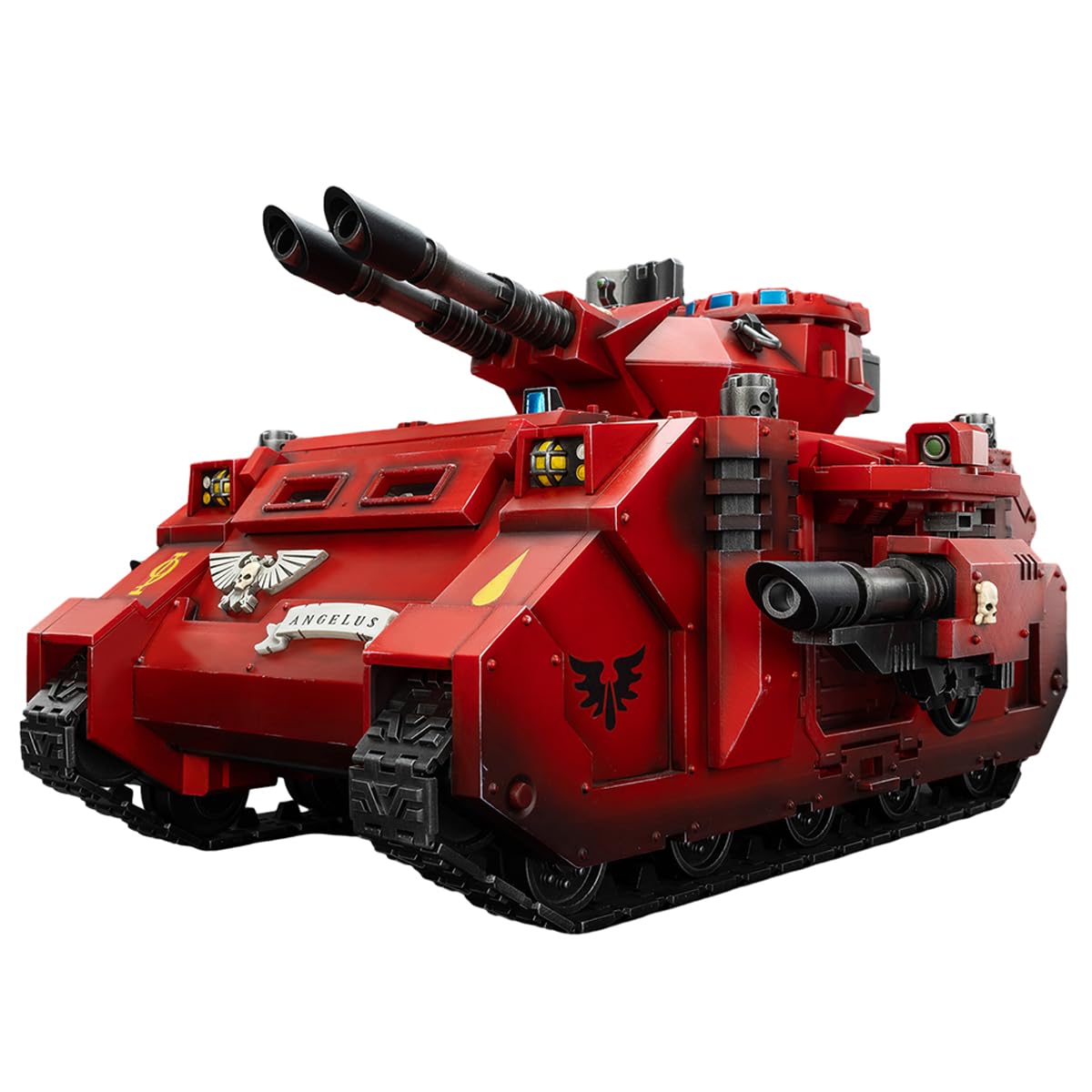 JOYTOY 1/18 Warhammer 40,000 Action Figure Blood Angels Predator Annihilator with Twin Lascannons Collection Model Pre-Order