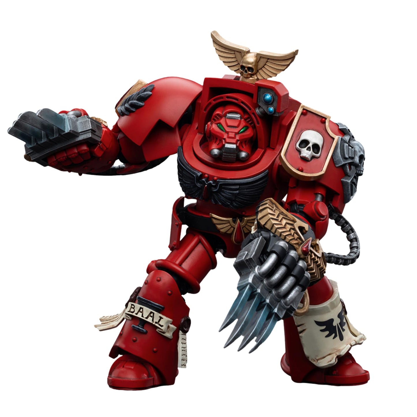 JOYTOY Warhammer 40,000 1/18 Action Figure Blood Angels Assault Terminators Brother Nassio Collection Model Birthday