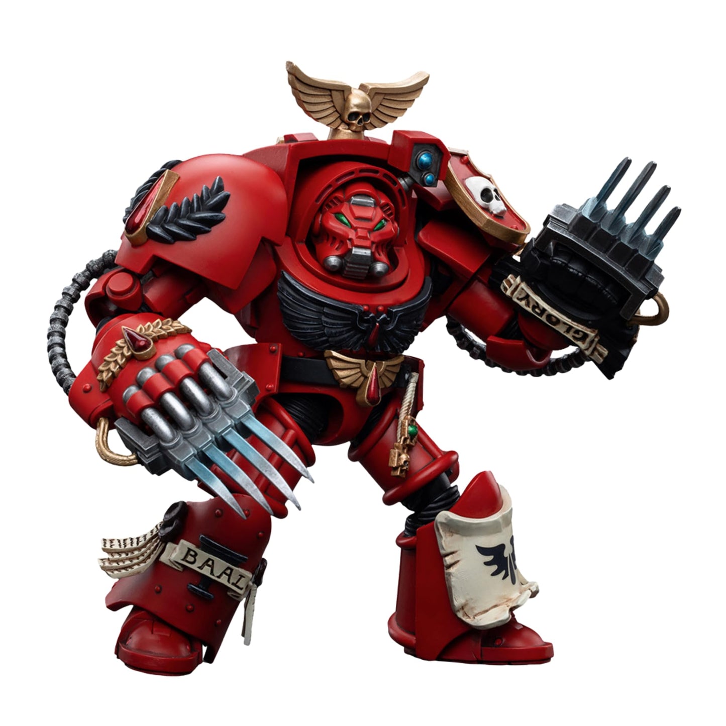JOYTOY Warhammer 40,000 1/18 Action Figure Blood Angels Assault Terminators Brother Nassio Collection Model Birthday