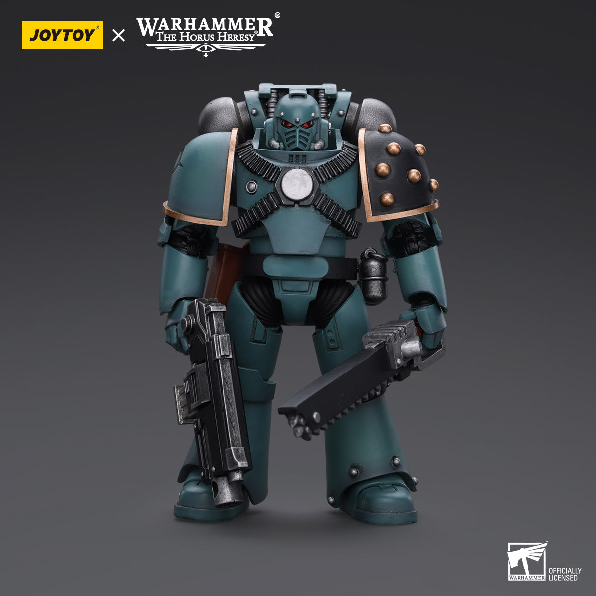 JOYTOY Action Figure 1/18 Sons of Horus MKIV Tactical Squad Legionary with Bolter Model Birthday Gifts