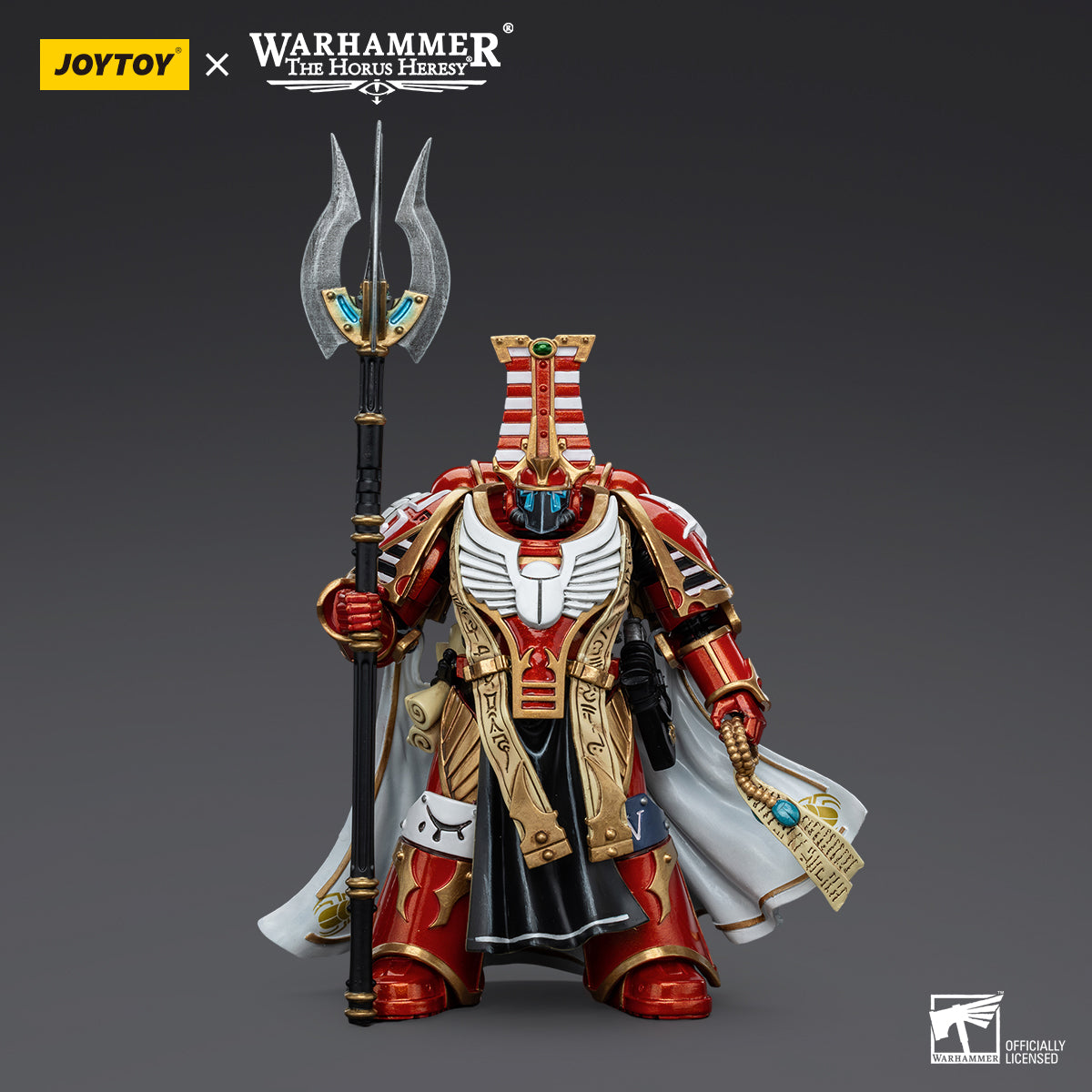 JOYTOY Action Figure 1/18 Thousand Sons Legion Librarian Consut Model Birthday Gifts