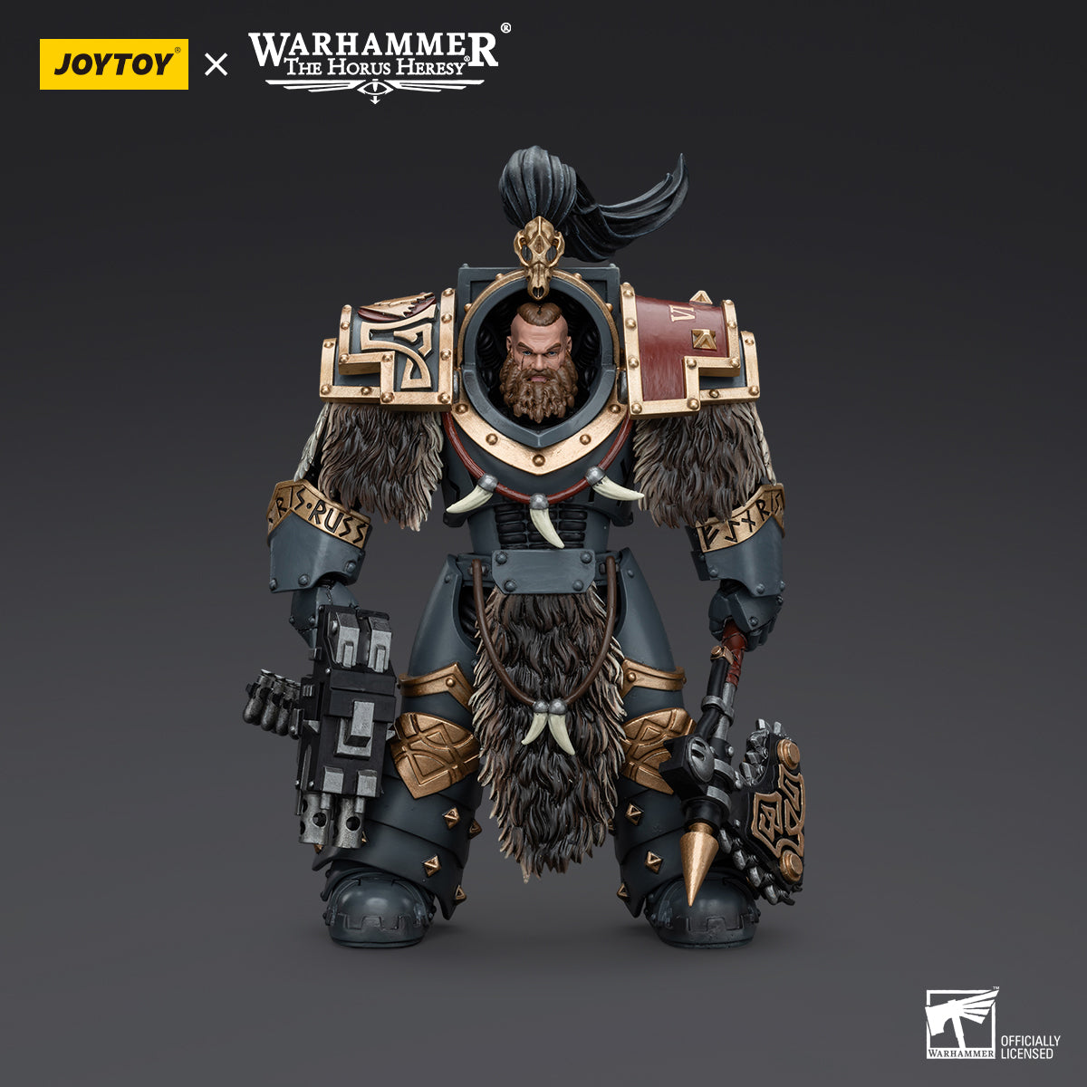 JOYTOY Action Figure 1/18 Space Wolves Varagyr Wolf Guard Squad Varagyr Terminator 4 Model Birthday Gifts
