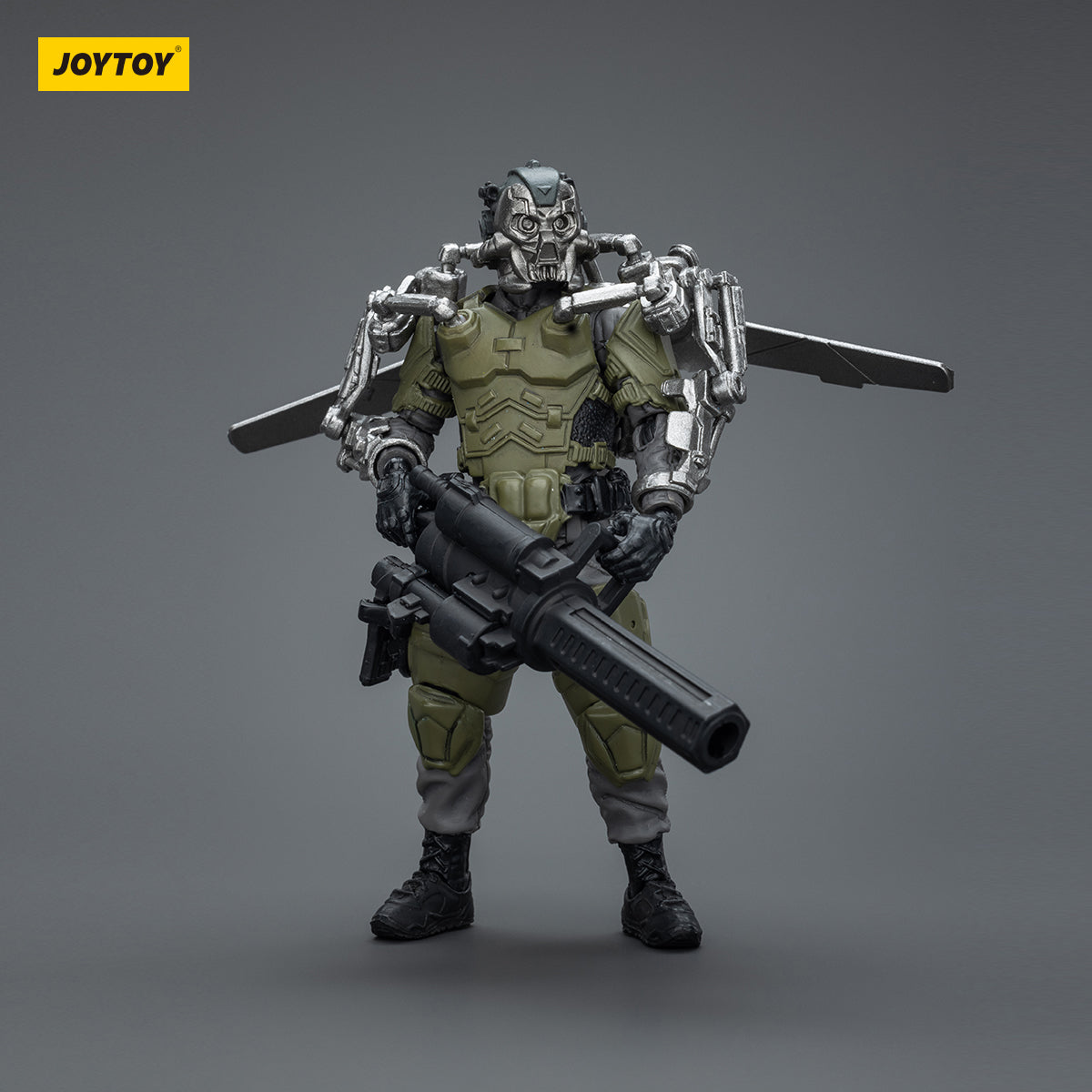 JOYTOY Action Figure 1/18 Army Builder Promotion Pack Figure 29 - Lone Wolf with Exoskeleton Model Birthday Gifts