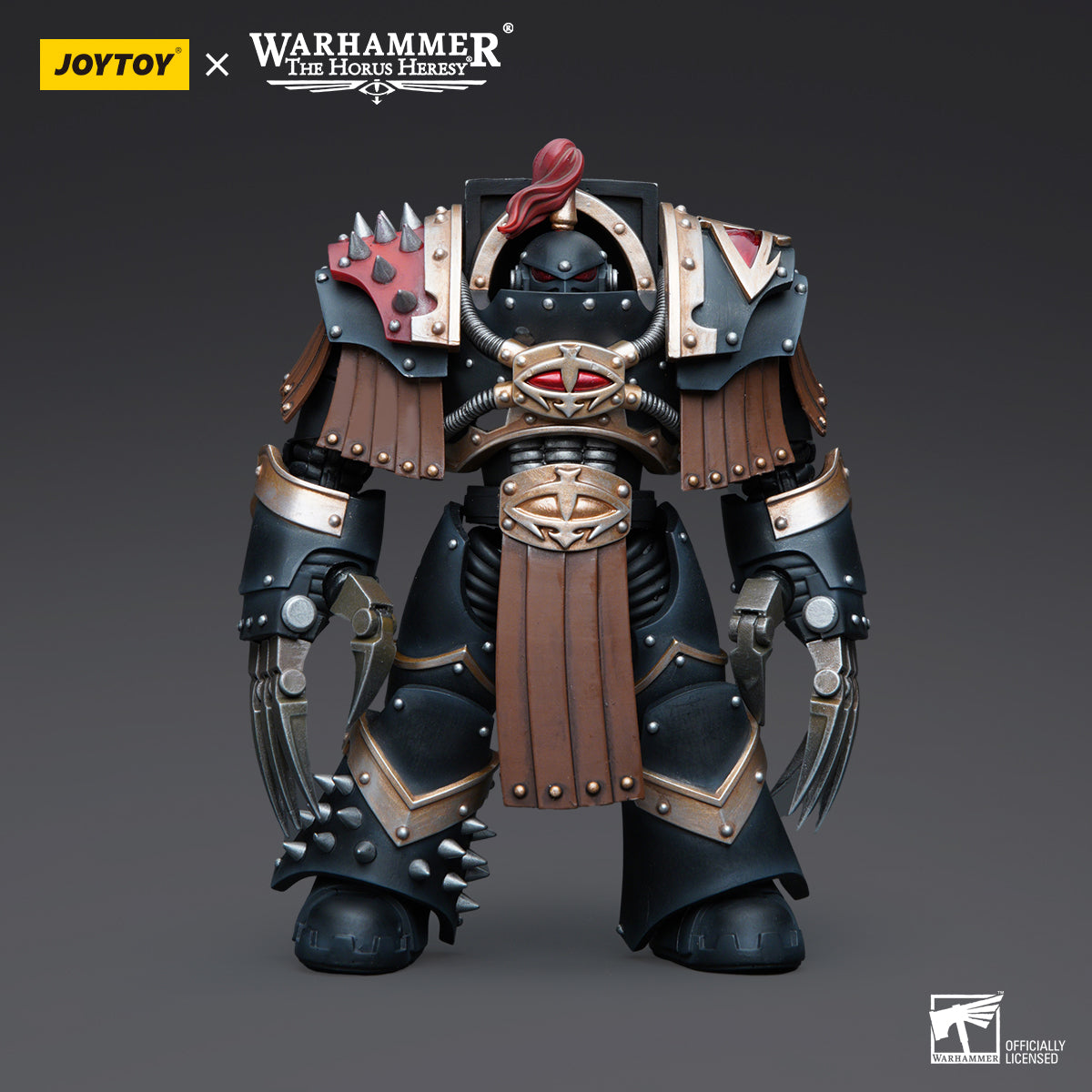 JOYTOY Action Figure 1/18 Sons of Horus Justaerin Terminator Squad Justaerin with Lightning Claws Model Birthday Gifts