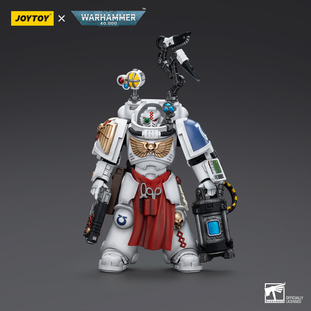 JOYTOY Action Figure 1/18 Ultramarines Apothecary Biologis Model Birthday Gifts