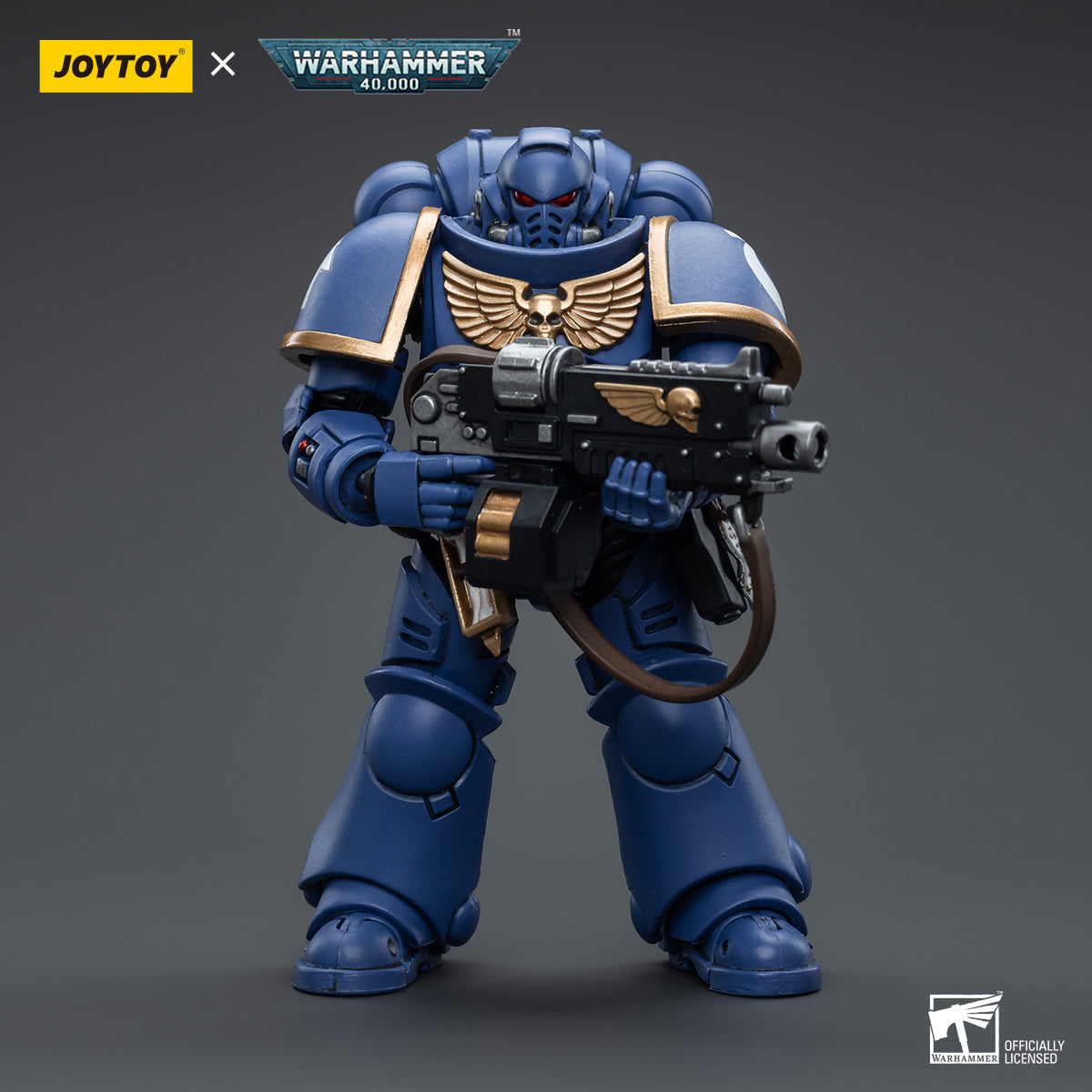 JOYTOY Action Figure 1/18 Ultramarines Intercessors Model Birthday Gifts