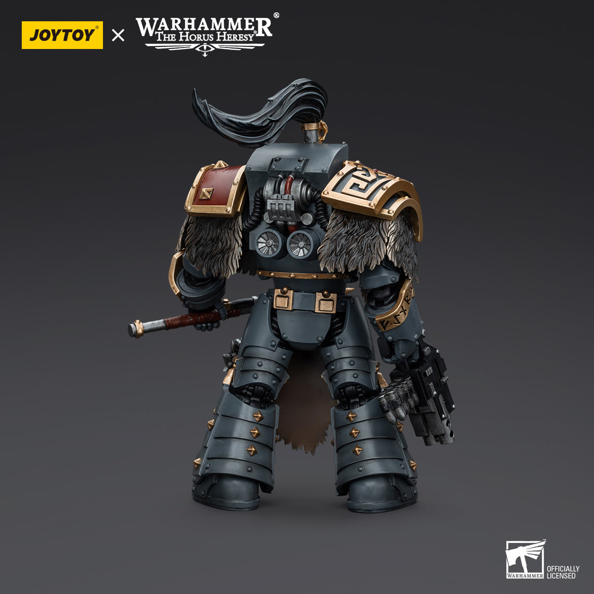 JOYTOY Action Figure 1/18 Space Wolves Varagyr Wolf Guard Squad Varagyr Terminator 3 Model Birthday Gifts