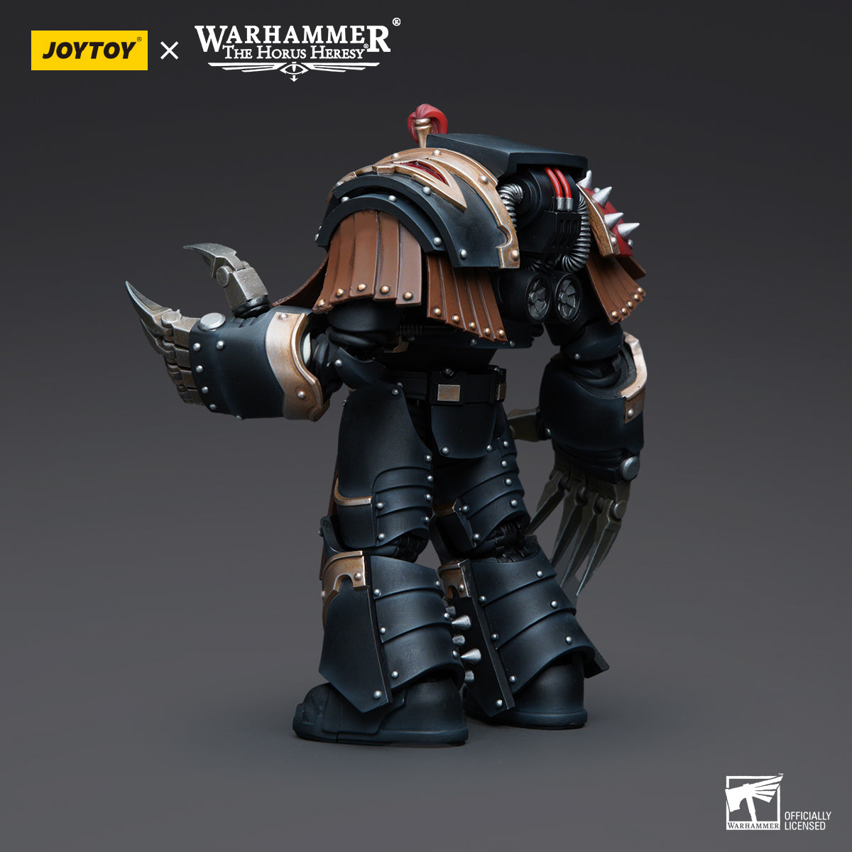 JOYTOY Action Figure 1/18 Sons of Horus Justaerin Terminator Squad Justaerin with Lightning Claws Model Birthday Gifts