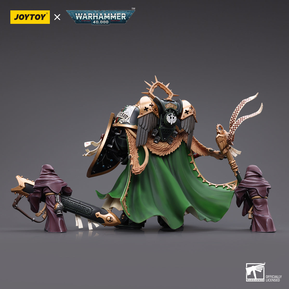 JOYTOY Action Figure 1/18 Dark Angels Primarch Lion El'Jonson Model Birthday Gifts