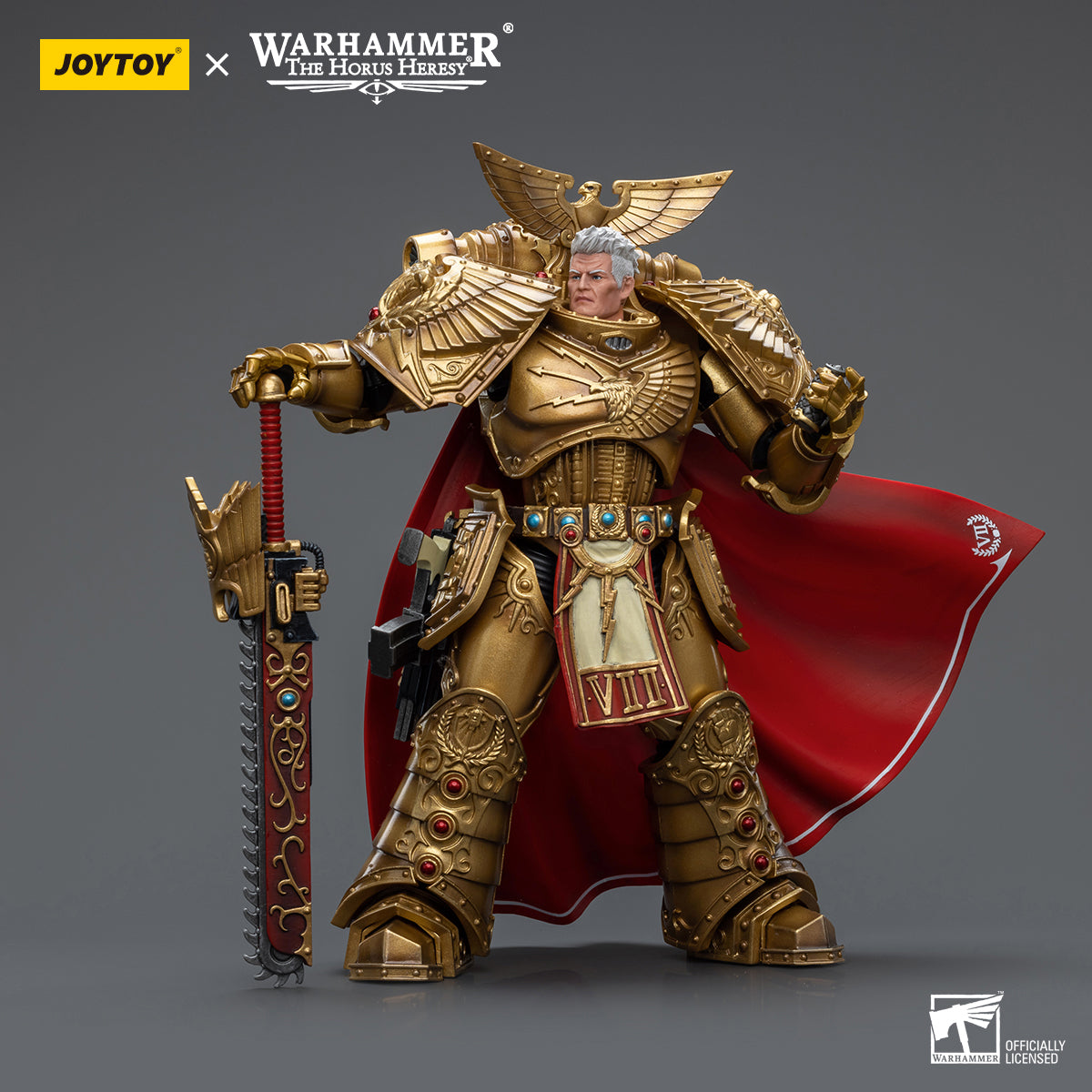 JOYTOY Warhammer The Horus Heresy Imperial Fists Rogal Dorn, Primarch of the Vllth Legion