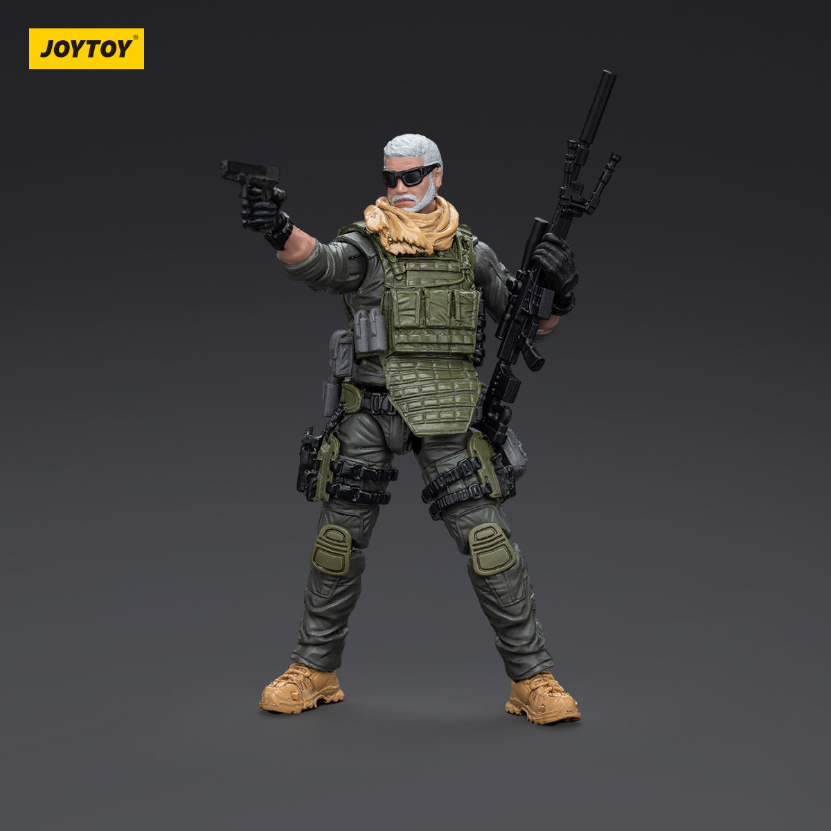 JOYTOY Action Figure 1/18 Naro Defense Forces 13Th Assault Squad Sniper Model Birthday Gifts