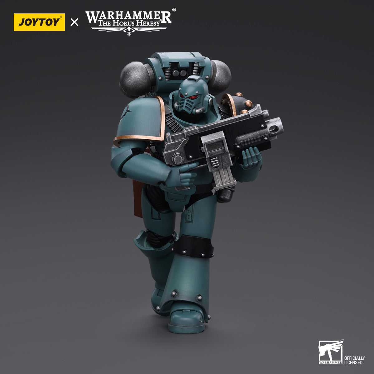 JOYTOY Action Figure 1/18 Sons of Horus MKIV Tactical Squad Legionary with Bolter Model Birthday Gifts