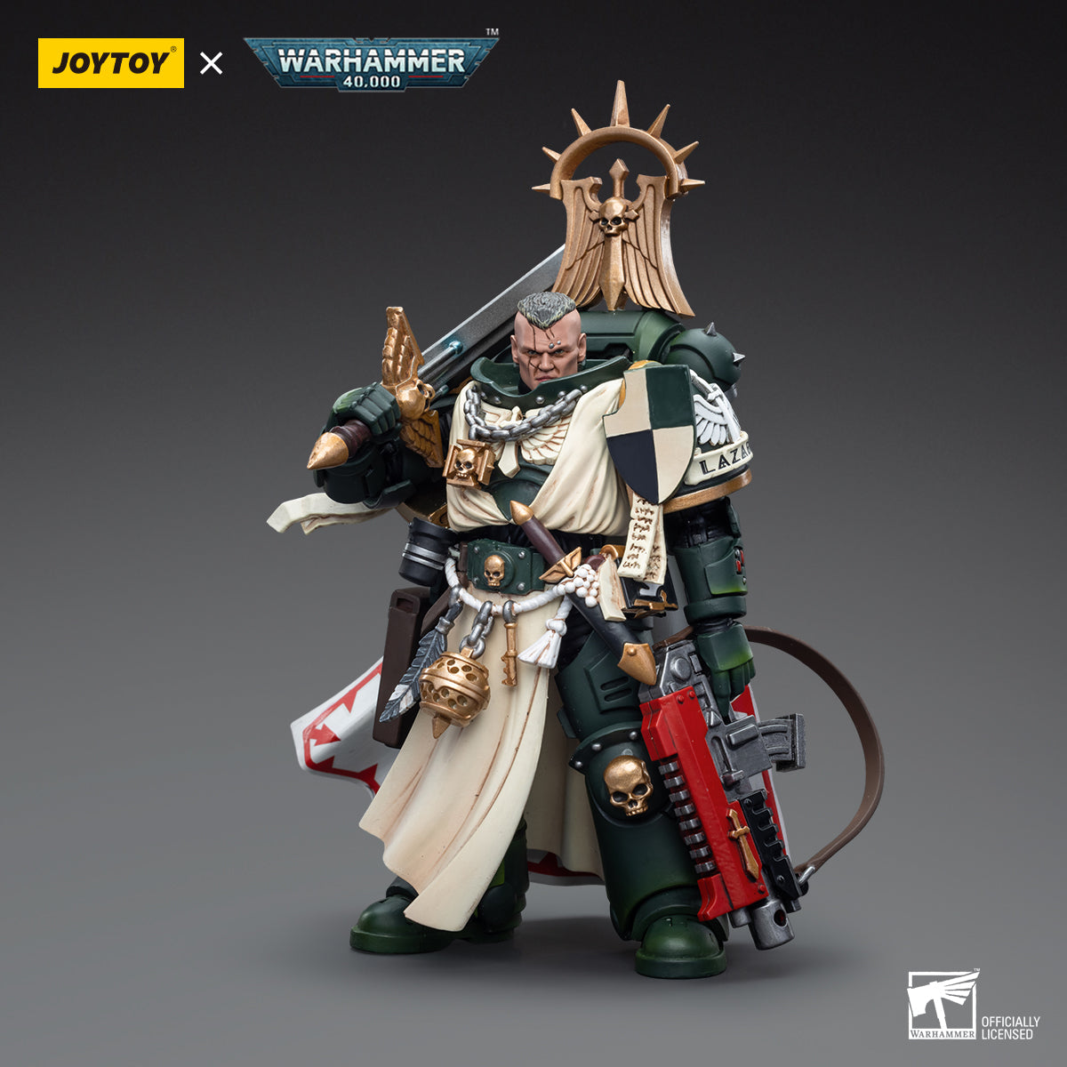 JOYTOY Action Figure 1/18 Dark Angels Master Lazarus Model Birthday Gifts