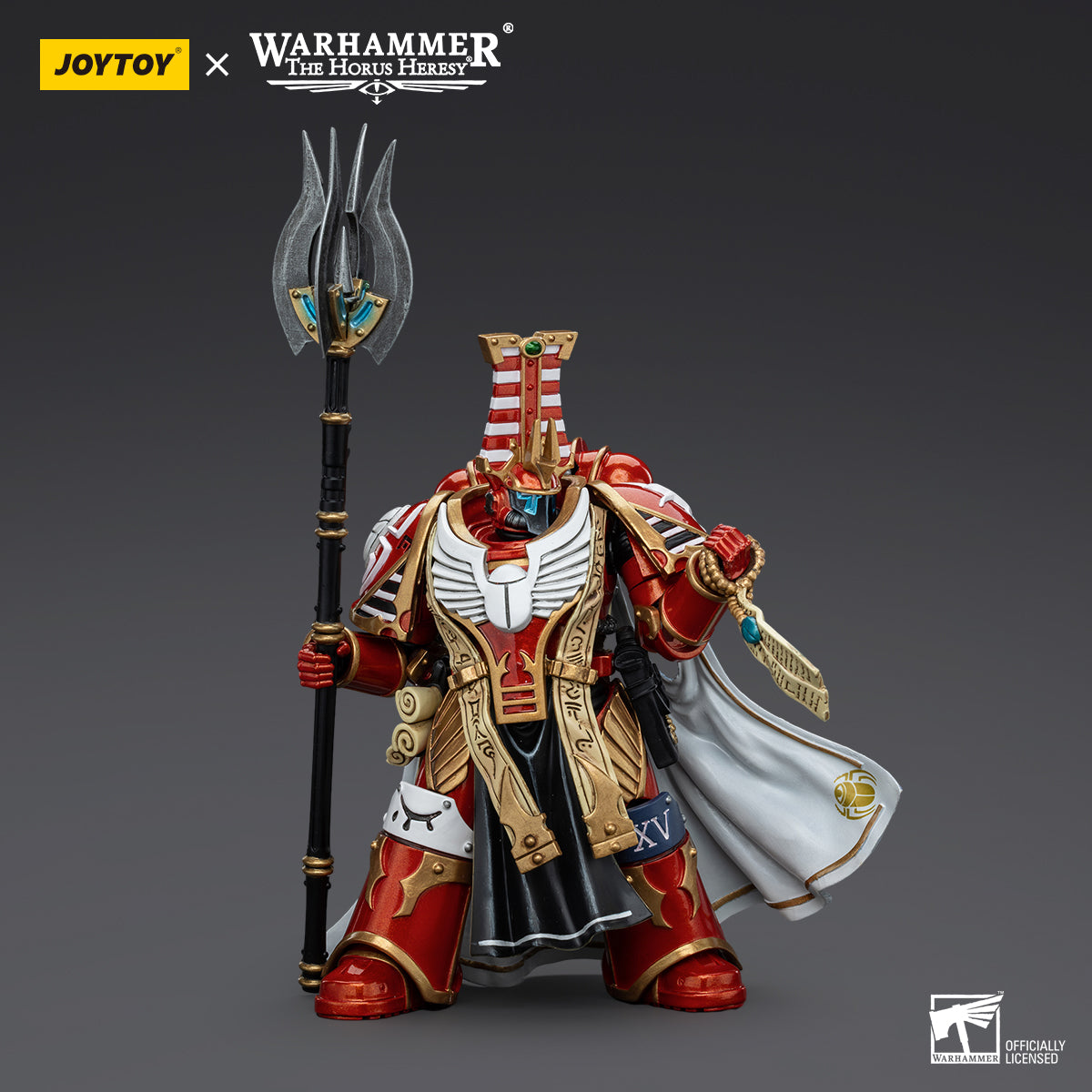 JOYTOY Action Figure 1/18 Thousand Sons Legion Librarian Consut Model Birthday Gifts