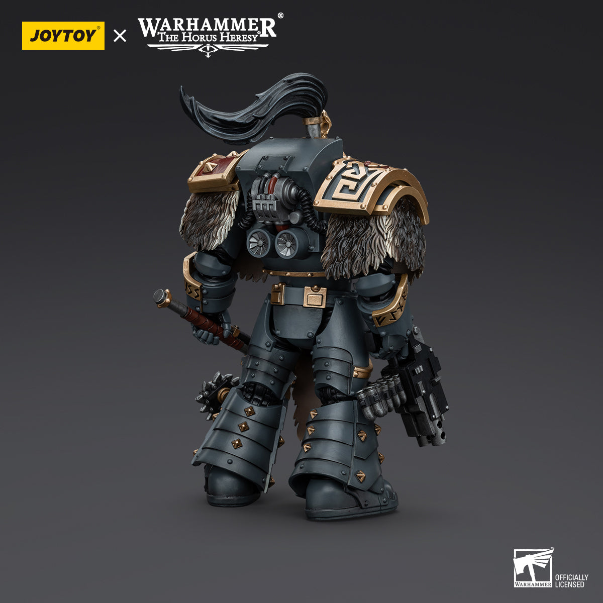 JOYTOY Action Figure 1/18 Space Wolves Varagyr Wolf Guard Squad Varagyr Terminator 4 Model Birthday Gifts