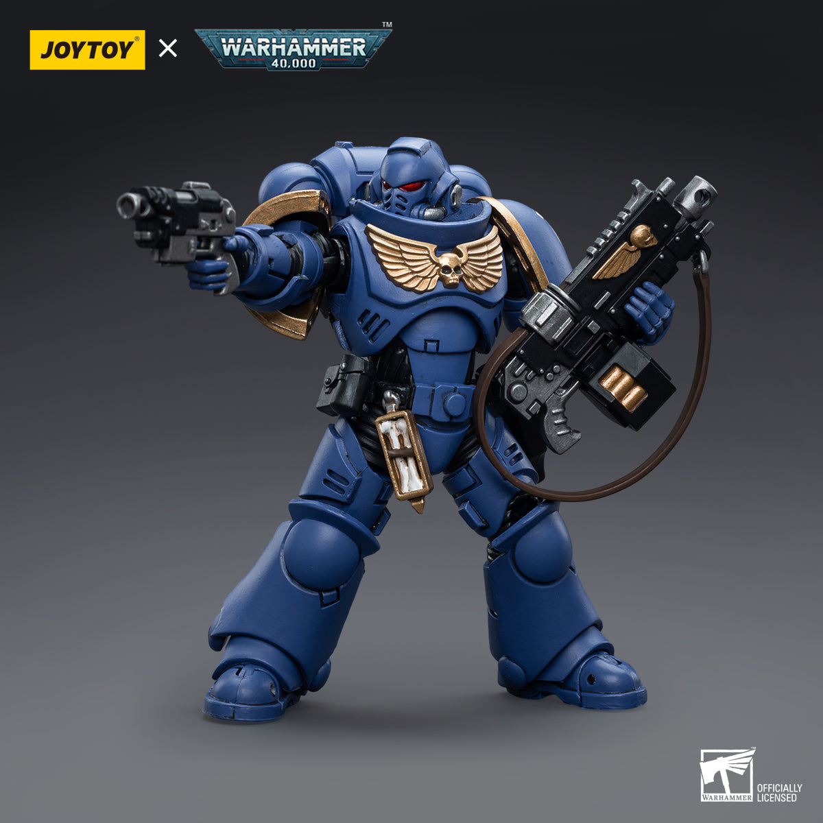 JOYTOY Action Figure 1/18 Ultramarines Intercessors Model Birthday Gifts