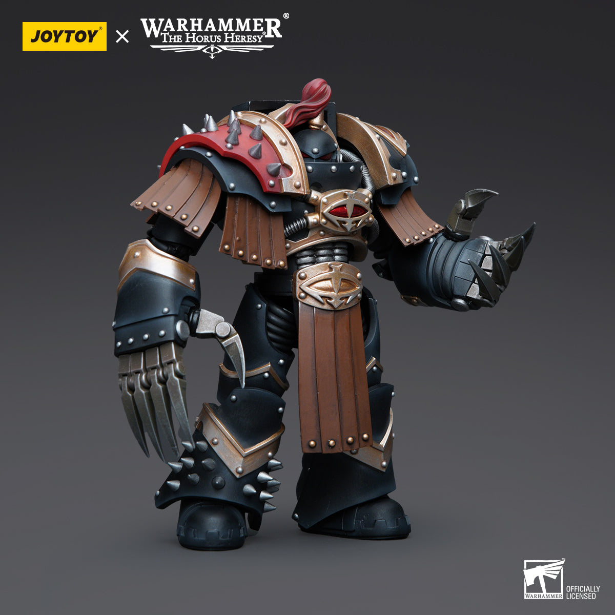 JOYTOY Action Figure 1/18 Sons of Horus Justaerin Terminator Squad Justaerin with Lightning Claws Model Birthday Gifts