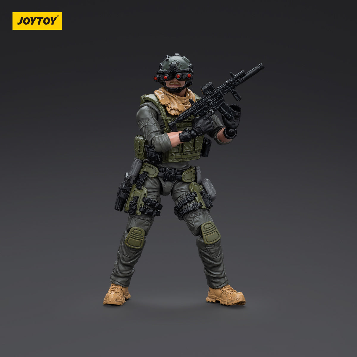 JOYTOY Action Figure 1/18 Nato Defense Forces 13Th Assault Squad Assault Trooper Model Birthday Gifts