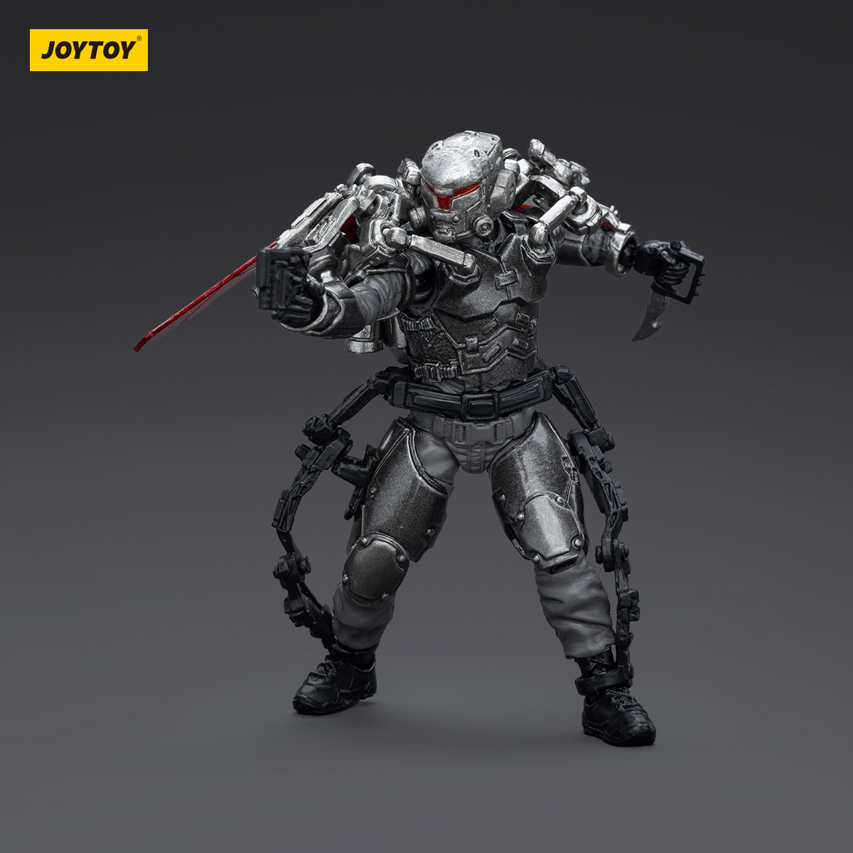 JOYTOY Action Figure 1/18 Army Builder Promotion Pack Figure 28 -Lone Wolf with Exoskeleton Model Birthday Gifts