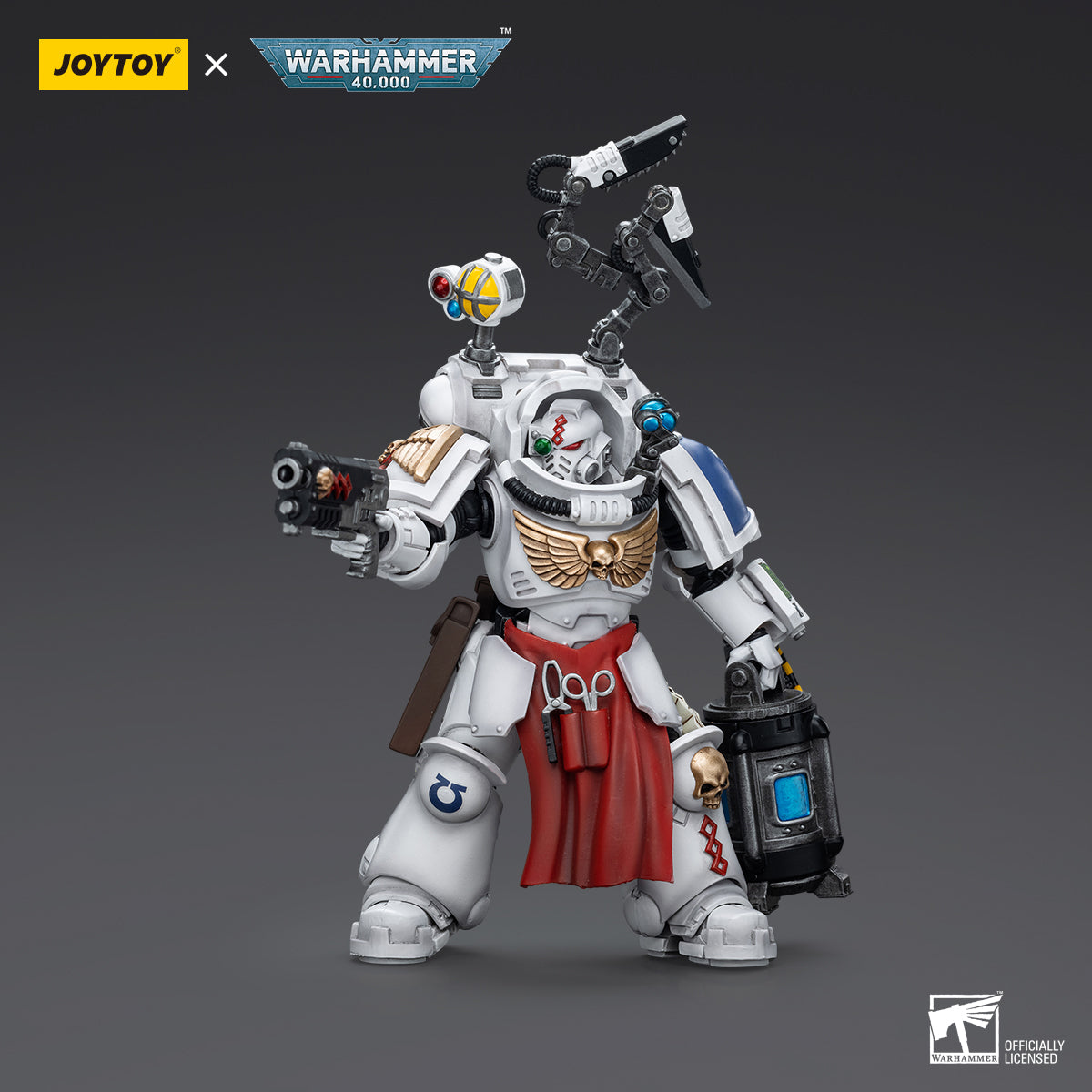 JOYTOY Action Figure 1/18 Ultramarines Apothecary Biologis Model Birthday Gifts