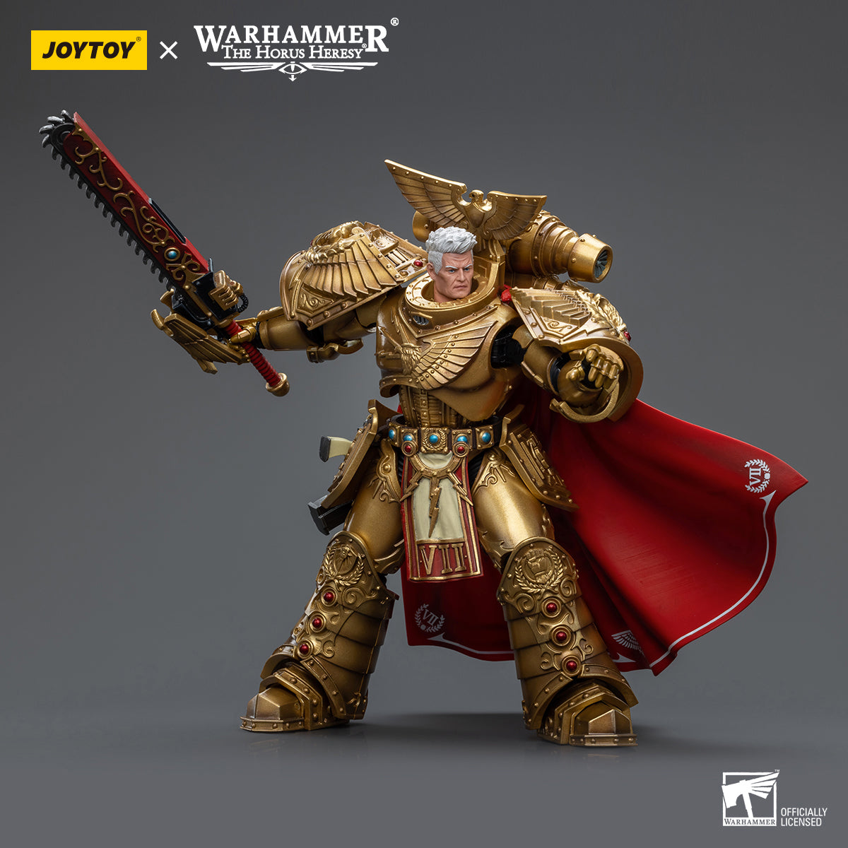 JOYTOY Warhammer The Horus Heresy Imperial Fists Rogal Dorn, Primarch of the Vllth Legion