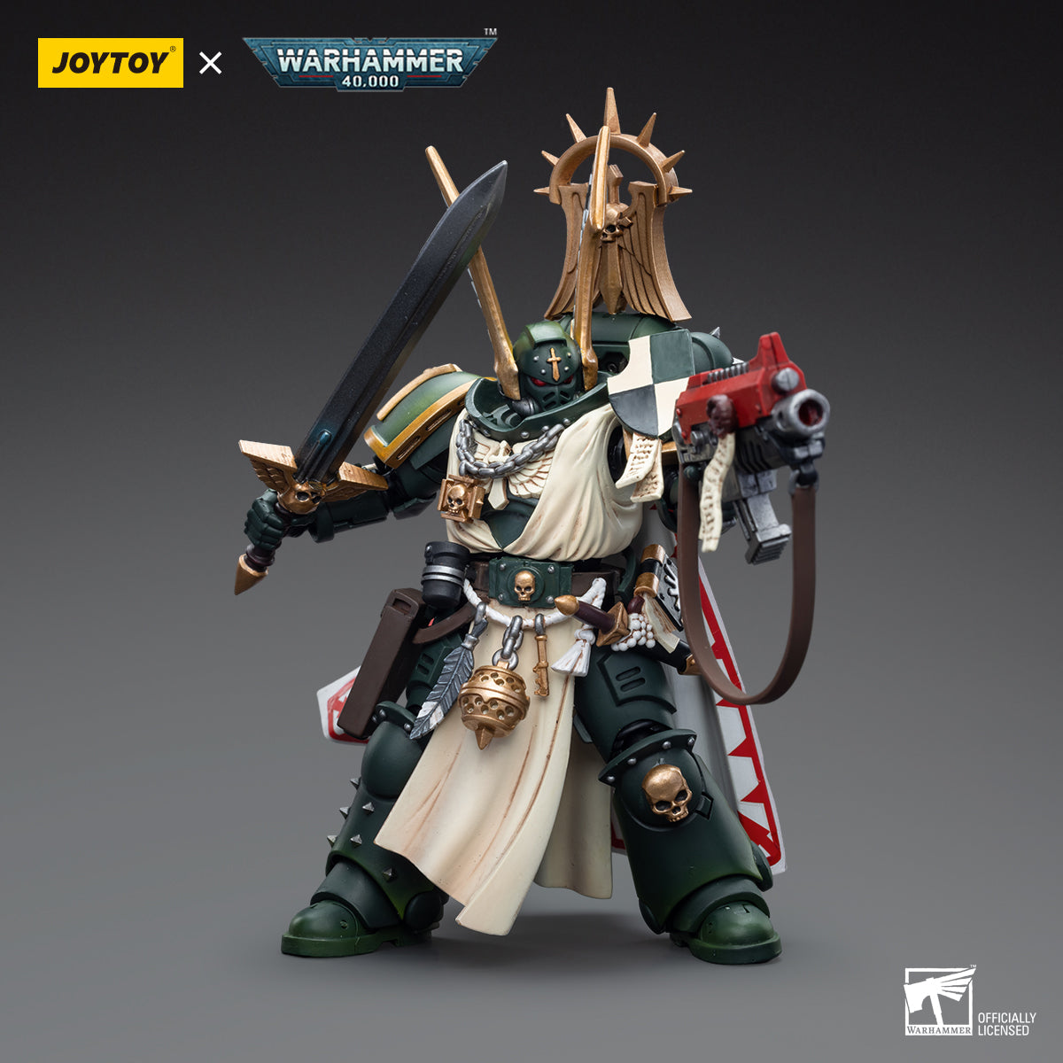 JOYTOY Action Figure 1/18 Dark Angels Master Lazarus Model Birthday Gifts