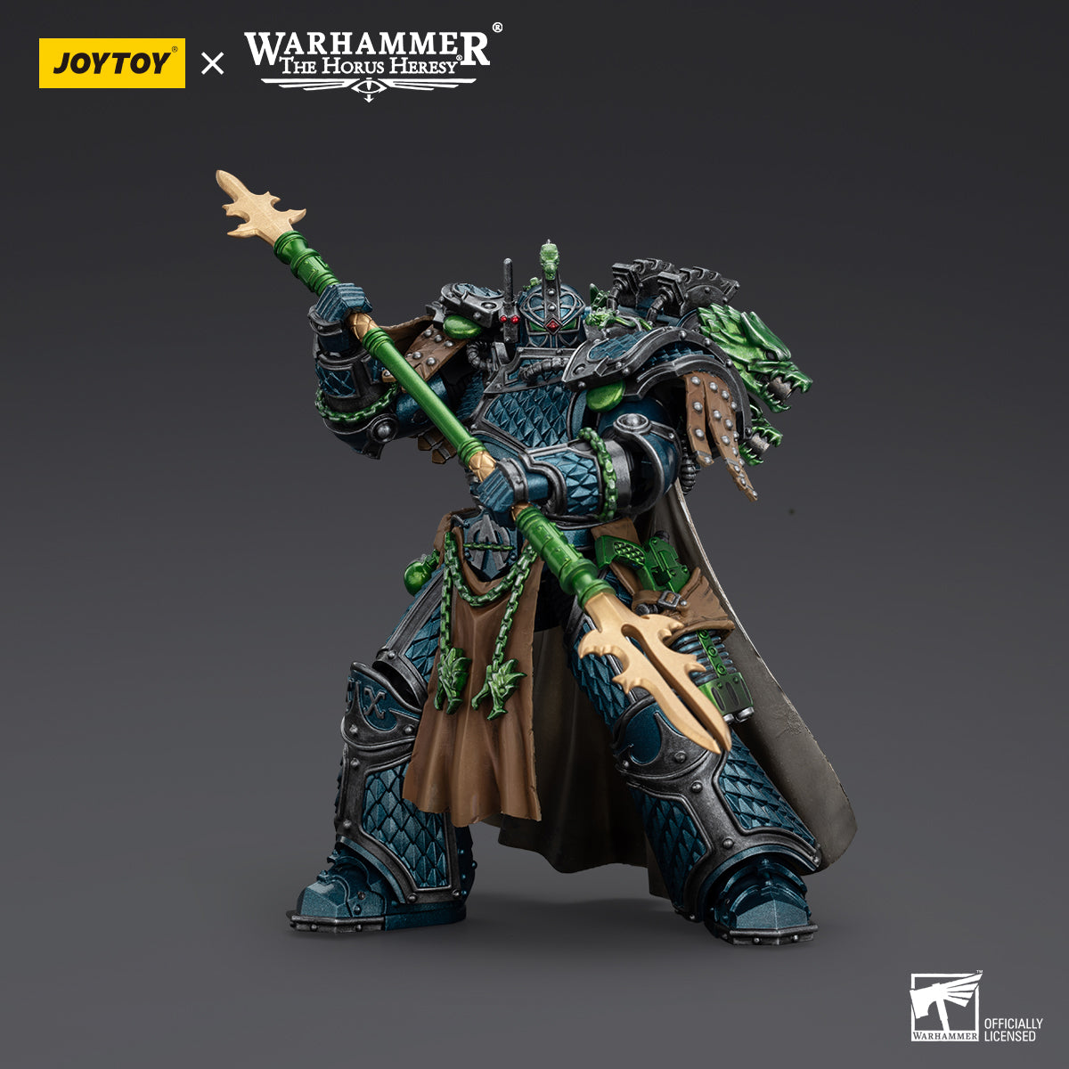 JOYTOY Action Figure 1/18 Warhammer "The Horus Heresy" Alpha Legion Alpharius, Primarch of the XXth Legion Model Birthday Gifts
