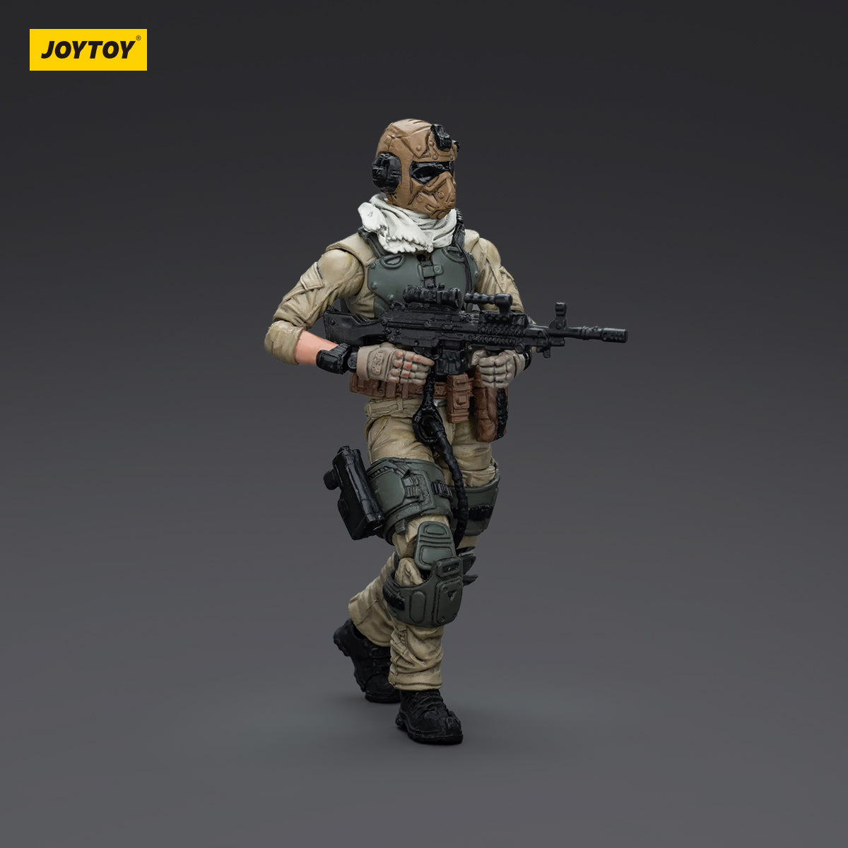 JOYTOY Action Figure 1/18 USArmy Delta Assault Squad-Machine Gunner Model Birthday Gifts