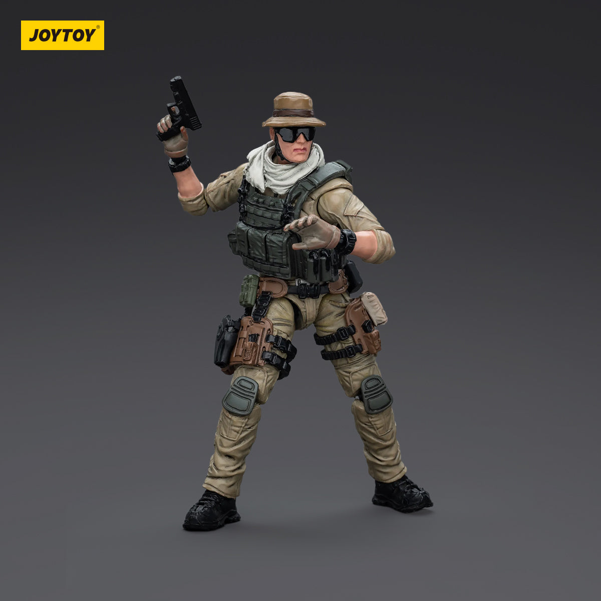 JOYTOY Action Figure 1/18 USArmy Delta Assault Squad- Sniper Model Birthday Gifts