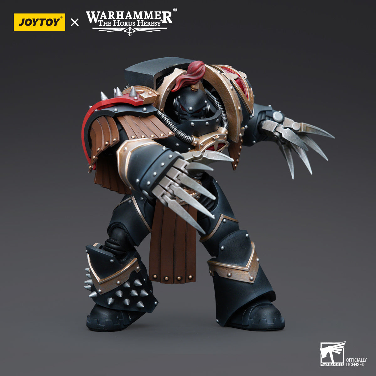 JOYTOY Action Figure 1/18 Sons of Horus Justaerin Terminator Squad Justaerin with Lightning Claws Model Birthday Gifts